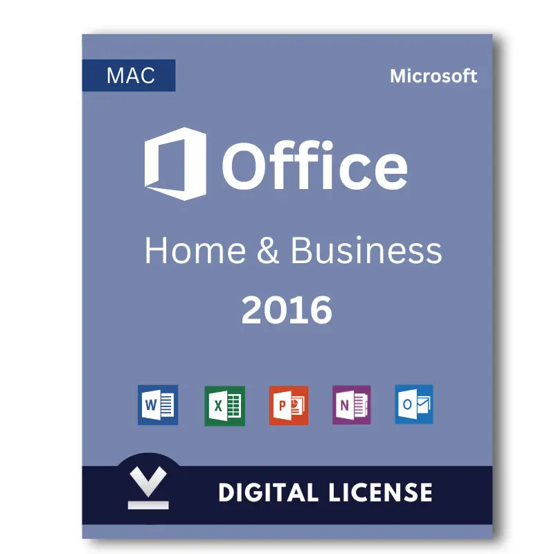 Microsoft Office Home and Business 2016 BIND Key For MAC