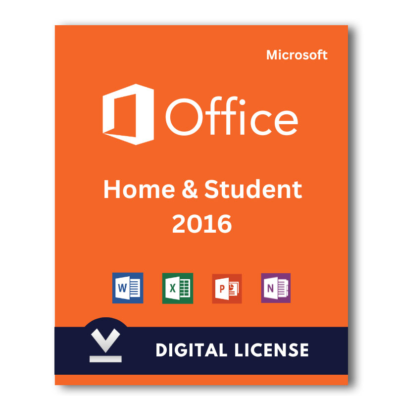 Microsoft Office Home and Student 2016 License Key For PC