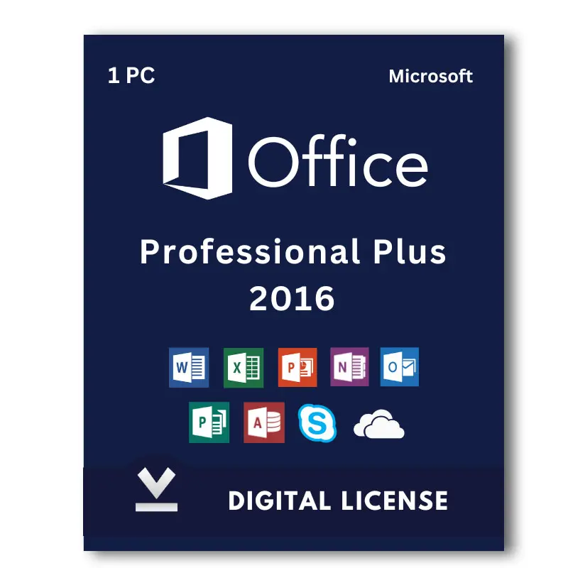 Microsoft Office 2016 Professional Plus – Online Activation