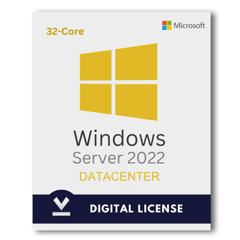 Microsoft Windows Server 2022 Datacenter 32-Core License Key